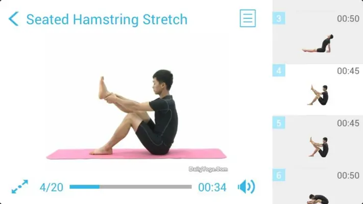 Seated Poses for Beginners (Plugin) android App screenshot 4